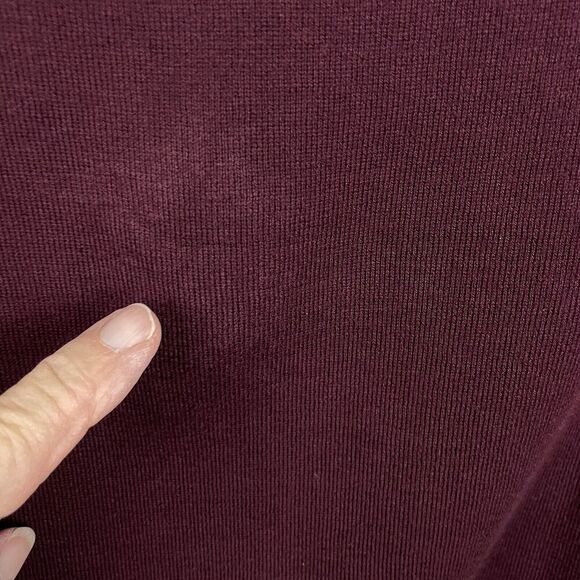 Vtg Ralph Lauren Polo V-Neck Sweater Vest Mens XL Burgundy Preppy Old Money Golf - Picture 6 of 6